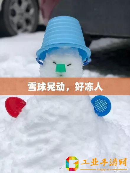 雪球晃動，好凍人
