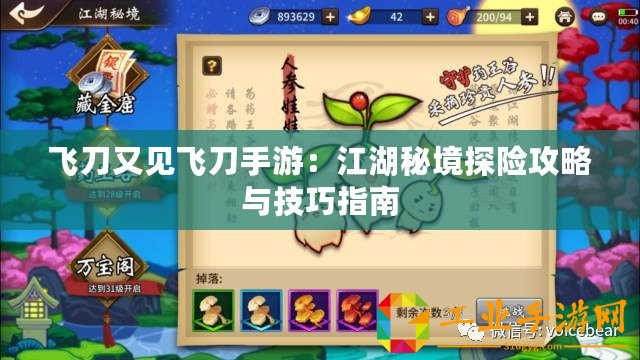 飛刀又見飛刀手游：江湖秘境探險(xiǎn)攻略與技巧指南
