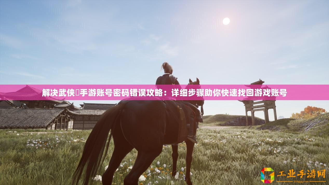 解決武俠乂手游賬號密碼錯誤攻略：詳細(xì)步驟助你快速找回游戲賬號