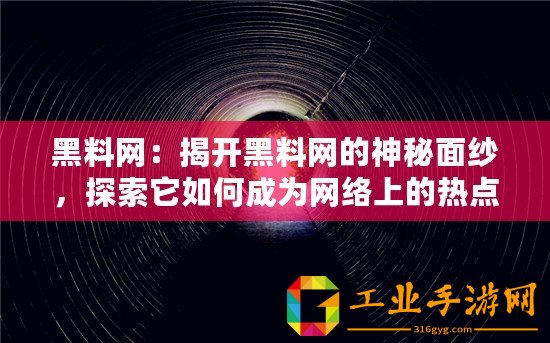 黑料網：揭開黑料網的神秘面紗，探索它如何成為網絡上的熱點話題