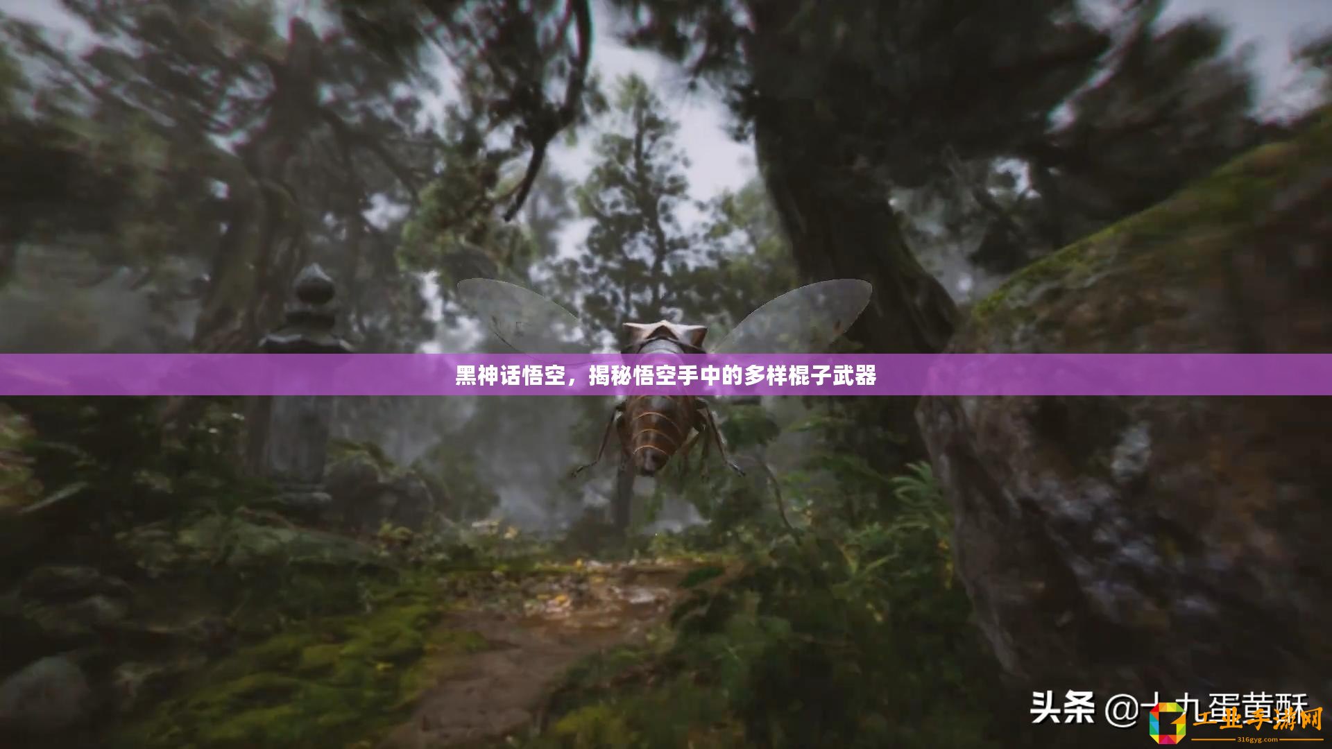 黑神話悟空，揭秘悟空手中的多樣棍子武器