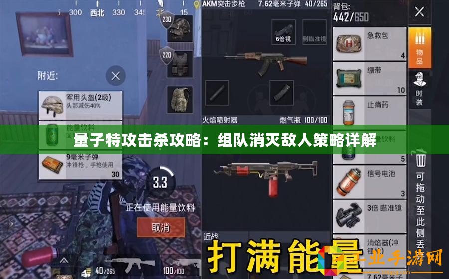 量子特攻擊殺攻略：組隊(duì)消滅敵人策略詳解